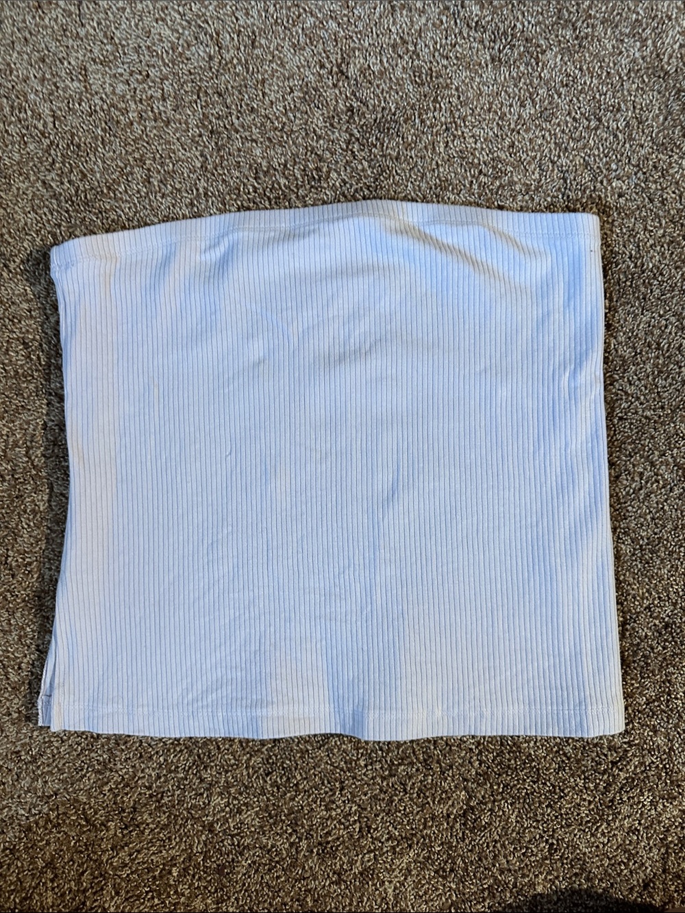American Eagle Outfitters Ribbed Lavender Tube Top